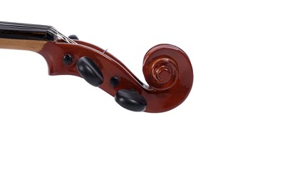 Lot 48 - A Primavera electro-acoustic violin; and two cases