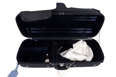 Lot 48 - A Primavera electro-acoustic violin; and two cases