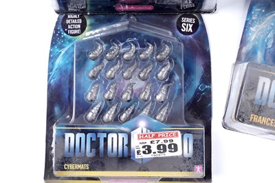 Lot 204 - A collection of Underground toys and Character Options Doctor Who action figures