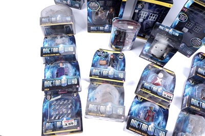 Lot 204 - A collection of Underground toys and Character Options Doctor Who action figures