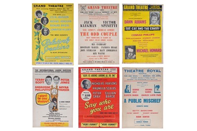 Lot 435 - Fourteen1960’s theatre posters