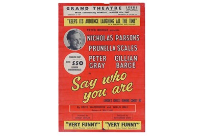 Lot 435 - Fourteen1960’s theatre posters