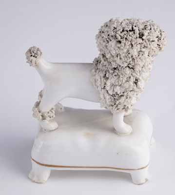 Lot 415 - Three Staffordshire poodles