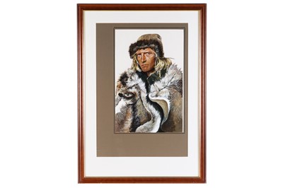 Lot 347 - Sheila Gertrude Mackie - The King | acrylic