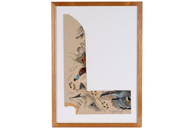Lot 349 - Sheila Gertrude Mackie - Studies of a fox, a hare and birds | acrylic