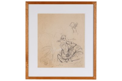 Lot 350 - Sheila Gertrude Mackie - Wind in the Willows | pencil