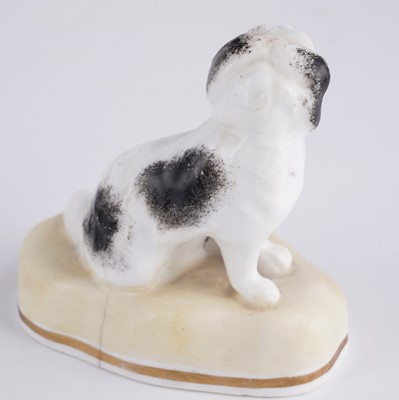 Lot 419 - Nine Staffordshire porcelaneous animals
