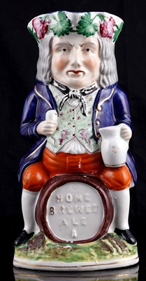 Lot 442 - A Staffordshire Toby Jug