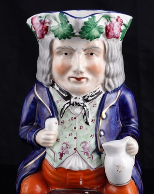 Lot 442 - A Staffordshire Toby Jug