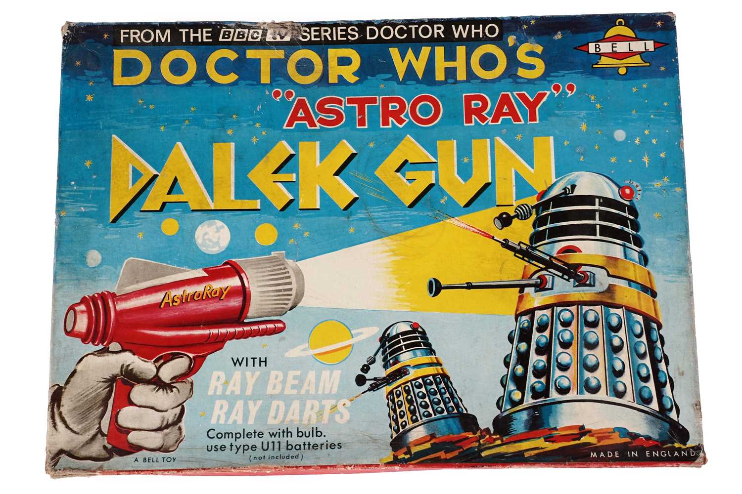 Lot 209 - A Bell Toys Doctor Who's "Astro Ray" Dalek Gun, 1965