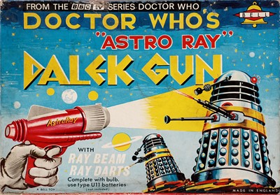 Lot 209 - A Bell Toys Doctor Who's "Astro Ray" Dalek Gun, 1965