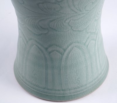 Lot 365 - A Korean celadon vase