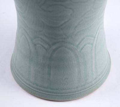 Lot 365 - A Korean celadon vase