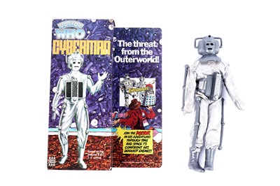 Lot A 1976 Denys Fisher Doctor Who Cyberman action figure
