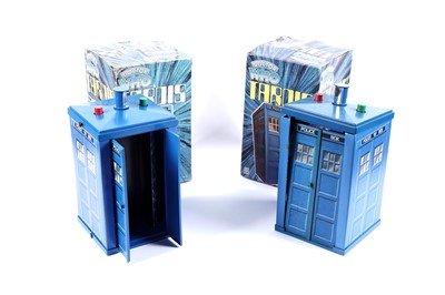 Lot 247 - Two 1976 Denys Fisher Doctor Who Tardis playsets