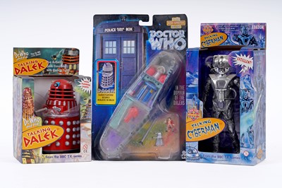 Lot 203 - A collection of Product Enterprise Ltd Doctor Who action figures