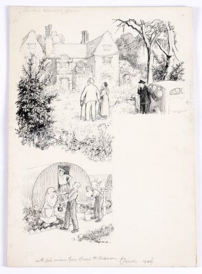 Lot 283 - Ernest Shepherd - Derequisitioned | pen and ink cartoon for Punch Magazine