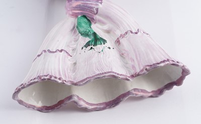 Lot 451 - A rare Newcastle flower vase