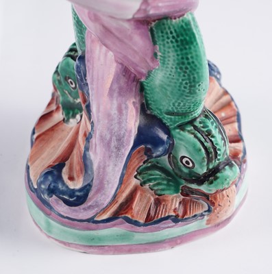 Lot 451 - A rare Newcastle flower vase