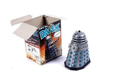 Lot 235 - Two Palitoy Bradgate Talking Daleks