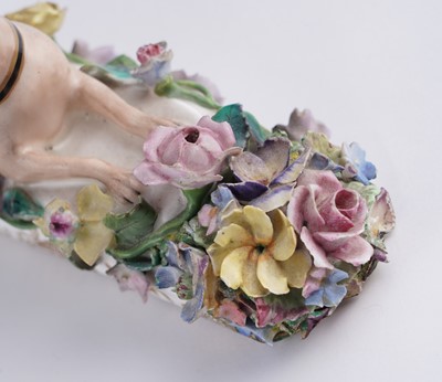 Lot 469 - Two pairs of Meissen pugs; and other items