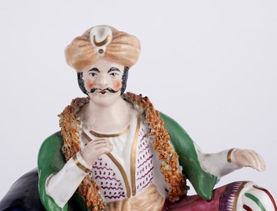 Lot 423 - A pair of Staffordshire theatrical figures