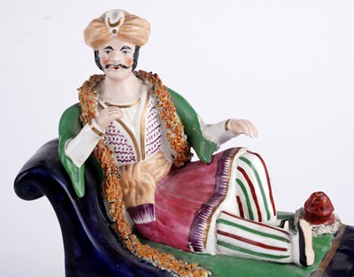 Lot 423 - A pair of Staffordshire theatrical figures