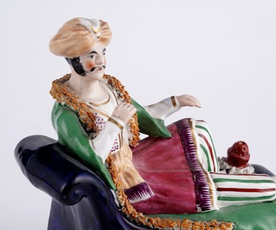 Lot 423 - A pair of Staffordshire theatrical figures