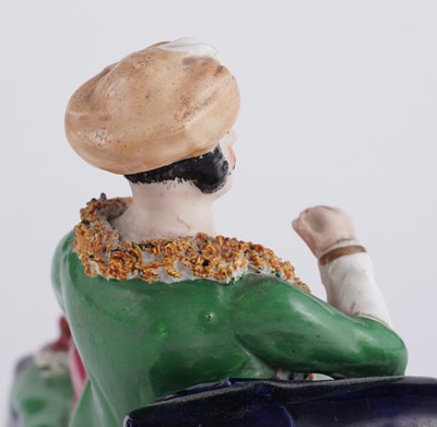 Lot 423 - A pair of Staffordshire theatrical figures