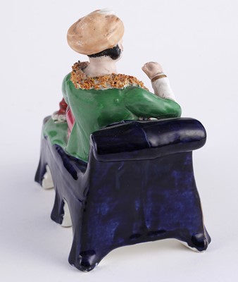 Lot 423 - A pair of Staffordshire theatrical figures