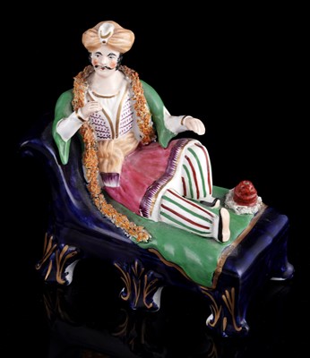 Lot 423 - A pair of Staffordshire theatrical figures
