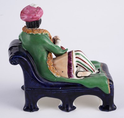 Lot 423 - A pair of Staffordshire theatrical figures