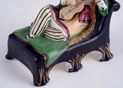 Lot 423 - A pair of Staffordshire theatrical figures