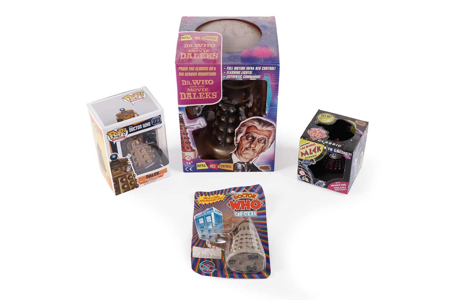 Lot 223 - A collection of Doctor Who Dalek figures