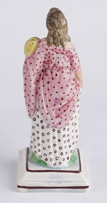 Lot 424 - Three Staffordshire figures