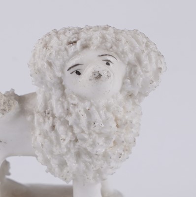 Lot 426 - Eleven Staffordshire poodles and sheep