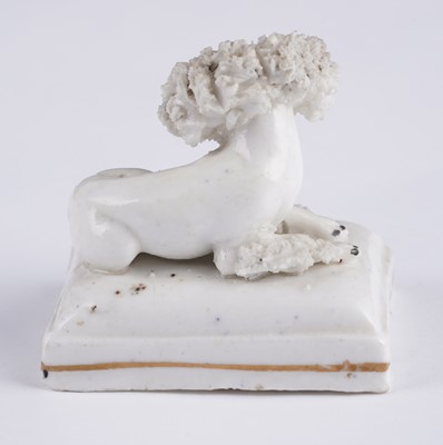 Lot 426 - Eleven Staffordshire poodles and sheep