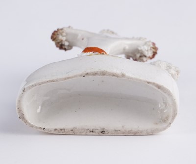 Lot 426 - Eleven Staffordshire poodles and sheep