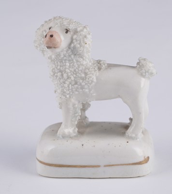 Lot 426 - Eleven Staffordshire poodles and sheep