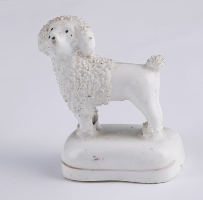 Lot 426 - Eleven Staffordshire poodles and sheep