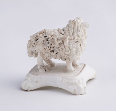 Lot 426 - Eleven Staffordshire poodles and sheep