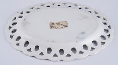 Lot 427 - Spode chestnut basket; and another