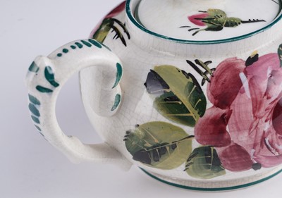 Lot 448 - A Wemyss Ware teapot; and other items