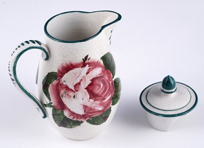 Lot 448 - A Wemyss Ware teapot; and other items