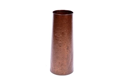 Lot 506 - An Arts and Crafts hammered copper stick/umbrella stand