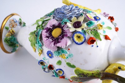 Lot 432 - Two Spode encrusted ewers