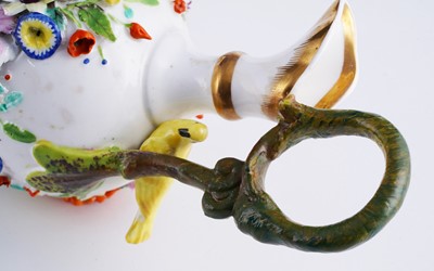 Lot 432 - Two Spode encrusted ewers