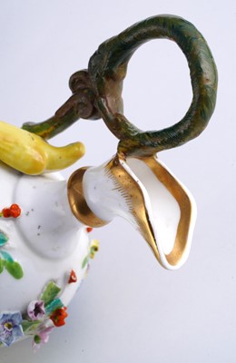 Lot 432 - Two Spode encrusted ewers