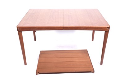 Lot 21 - HW Klein for Bramin Denmark: a teak extending dining table