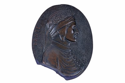 Lot 476 - An early 20th Century repoussé copper panel; and other items
